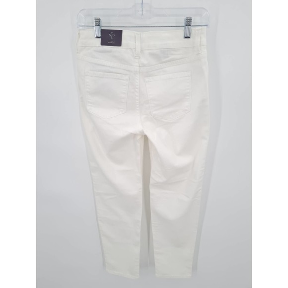 NYDJ Off White Ankle High Waist Skinny Jeans Size 2 NWT - Picture 3 of 7